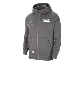 Nike Park 20 Fleece Kapuzenjacke Kids Grau F071