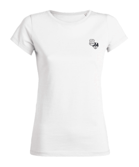 Merch Expresser T-Shirt Women White | #justlogo1c
