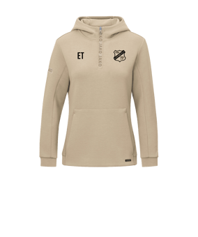 JAKO Pro Casual Hoody Damen Beige F385