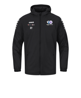 JAKO Team 2.0 Allwetterjacke Schwarz F800