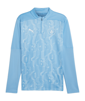 PUMA Manchester City Prematch Sweatshirt 2024/2025 Blau F21 - blau