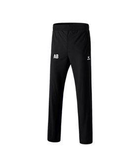 Erima Hose mit durchgehendem RV Kids Schwarz