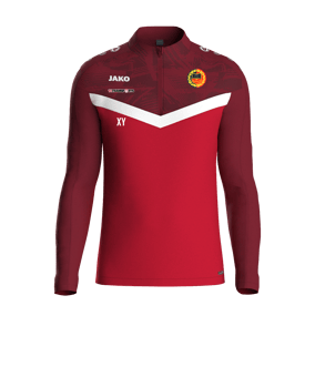 JAKO Iconic HalfZip Sweatshirt Rot F103