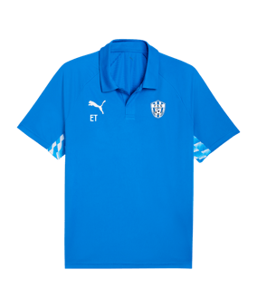 PUMA teamLIGA26 Sideline Polo Blau F02