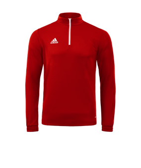 adidas Entrada 22 HalfZip Sweatshirt Rot