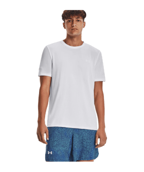 Under Armour Seamless Stride T-Shirt Weiß F100 - weiss