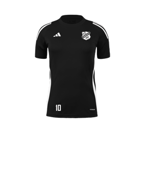 adidas Tiro 24 Trikot Damen Schwarz Weiss