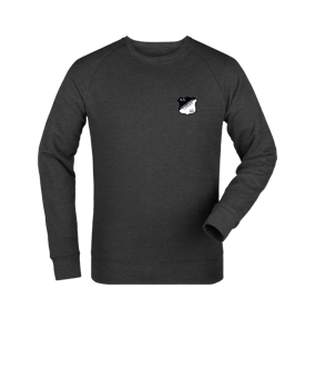 Merch Roller Sweatshirt Dark Heather Grey | #logo4c