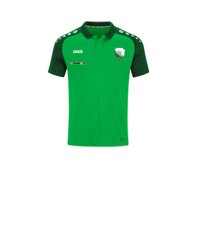 JAKO Performance Poloshirt Kids Grün Schwarz F221