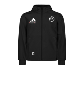 adidas Entrada 26 Jacke Kids Schwarz