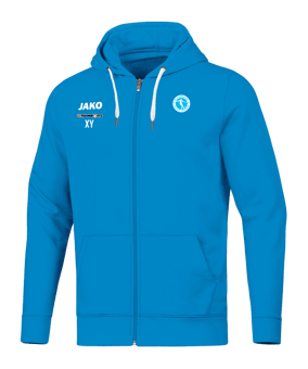 JAKO Base Kapuzenjacke Kids Blau F89