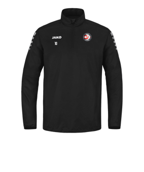 Coupe vent 1/2 zip team JAKO équipe Rainzip enfants noir F800