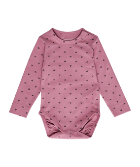 Hummel Mini Bee Aop Body L/S Anzug Kids Rosa F3203 - rosa