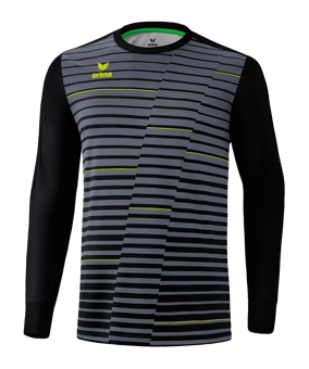 Erima Torwarttrikot Pro Kids Schwarz Grau - schwarz
