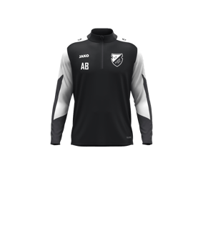 JAKO Dynamic Zip Top Sweatshirt Kids Schwarz F826