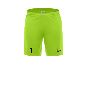 Nike Park III Short Gelb F702
