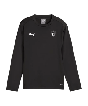 PUMA teamGOAL Entrenamiento Sudadera Niños  Negro F03