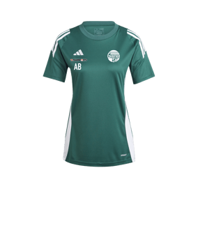 adidas Tiro 24 Trikot Damen Grün Weiss