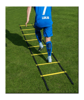 Cawila CORE Koordinationsleiter 6m inkl. Tasche | variable Sprossen - gelb