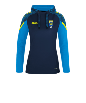 JAKO Performance Hoody Damen Blau Hellblau F908