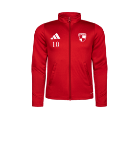 adidas Entrada 26 Trainingsjacke Kids Rot