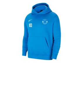 Nike Park 20 Fleece Hoody Kids Blau Weiss F463