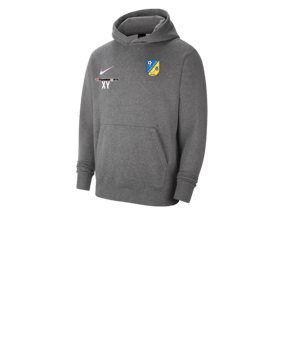 Nike Park 20 Fleece Hoody Kids Grau Weiss F071