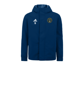 Veste tout temps enfants adidas Entrada 22 bleu 