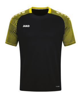 JAKO Performance T-Shirt Kids Schwarz Gelb F808 - schwarz