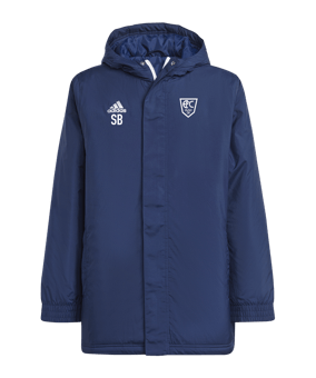 adidas Entrada 22 Stadium Jacke Kids Blau