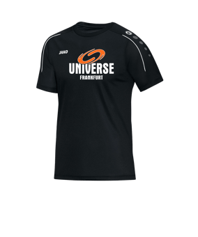 JAKO Classico T-Shirt Schwarz Weiss F08