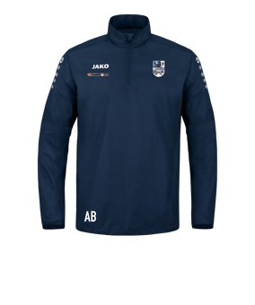 JAKO Team Rainzip Sweatshirt Dunkelblau F900