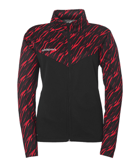 uhlsport Progressive 28 Poly Jacke Damen Schwarz F08 - schwarz