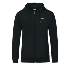 JAKO Organic Kapuzenjacke Damen Schwarz F800