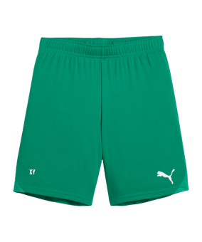 PUMA teamGOAL Short Kids Grün Weiss F05