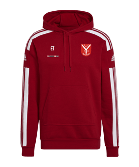 adidas Squadra 21 Hoody Rot Weiss