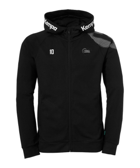 Kempa Core 26 Kapuzenjacke Kids Schwarz F01