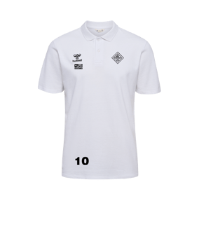 Hummel GO 2.0 Polo Weiss F9001