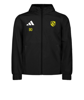 adidas Entrada 26 Regenjacke Schwarz