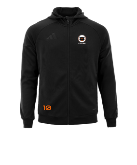 adidas Tiro 25 Travel Kapuzenjacke Schwarz