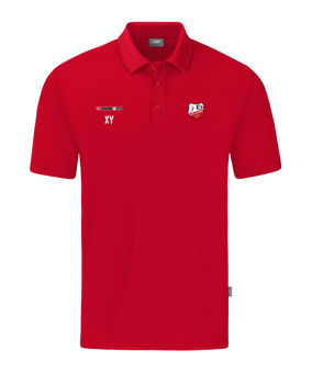 JAKO Organic Stretch Polo Shirt Rot F100