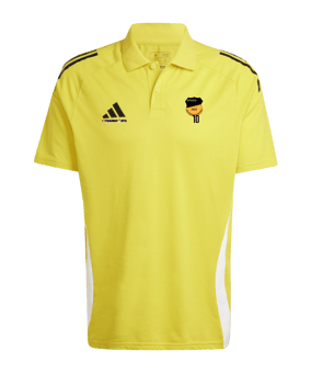 adidas Tiro 24 Competition Poloshirt Gelb Weiss