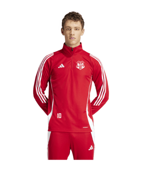 adidas Tiro 24 Trainingstop Rot Weiss