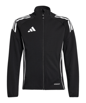 adidas Tiro 25 Competition Trainingsjacke Kids Schwarz - schwarz