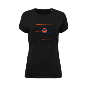 Stanley & Stella Expresser 2.0 T-Shirt Damen Schwarz | #lines