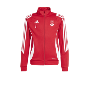 adidas Tiro 24 Trainingsjacke Kids Rot Weiss
