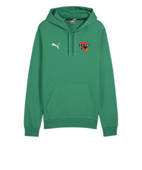 PUMA teamGOAL Casuals Hoody Grün F05
