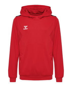 Hummel Authentic Pl Hoody Kids Rot F3062 - rot