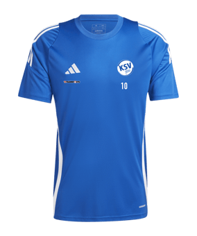 adidas Tiro 24 Trikot Blau Weiss