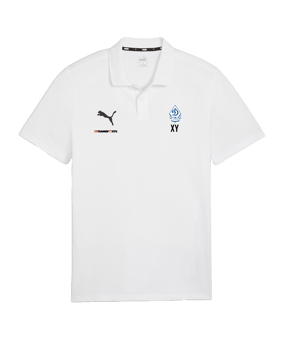 PUMA teamGOAL Casuals Poloshirt Weiss F04